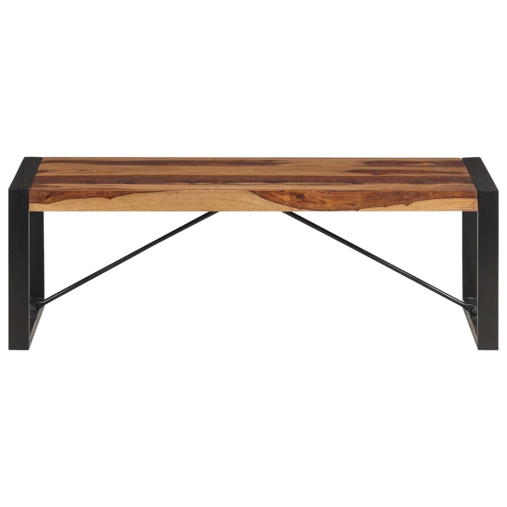Brown Solid Sheesham Wood Coffee Table X541