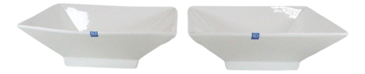 Porcelain Square Bowls 35oz Dishwasher And Microwave Safe A726123