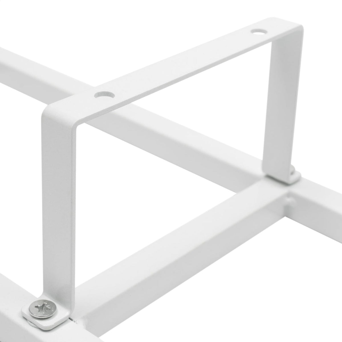 2 Pcs 34Inch White Wall Mount CD DVD Storage Shelf R446