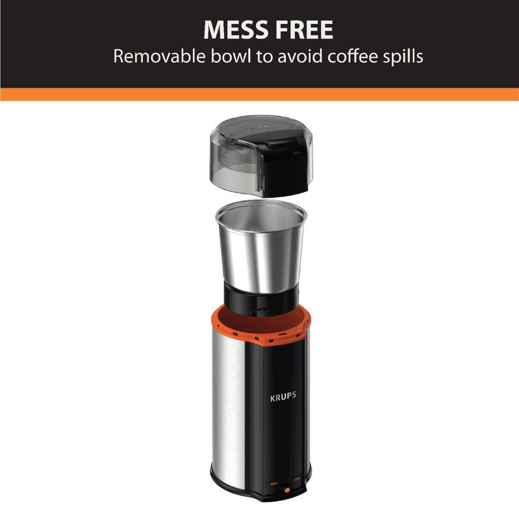 Silver 12 Cups Plastic and Stainless Steel Coffee Grinder C939686