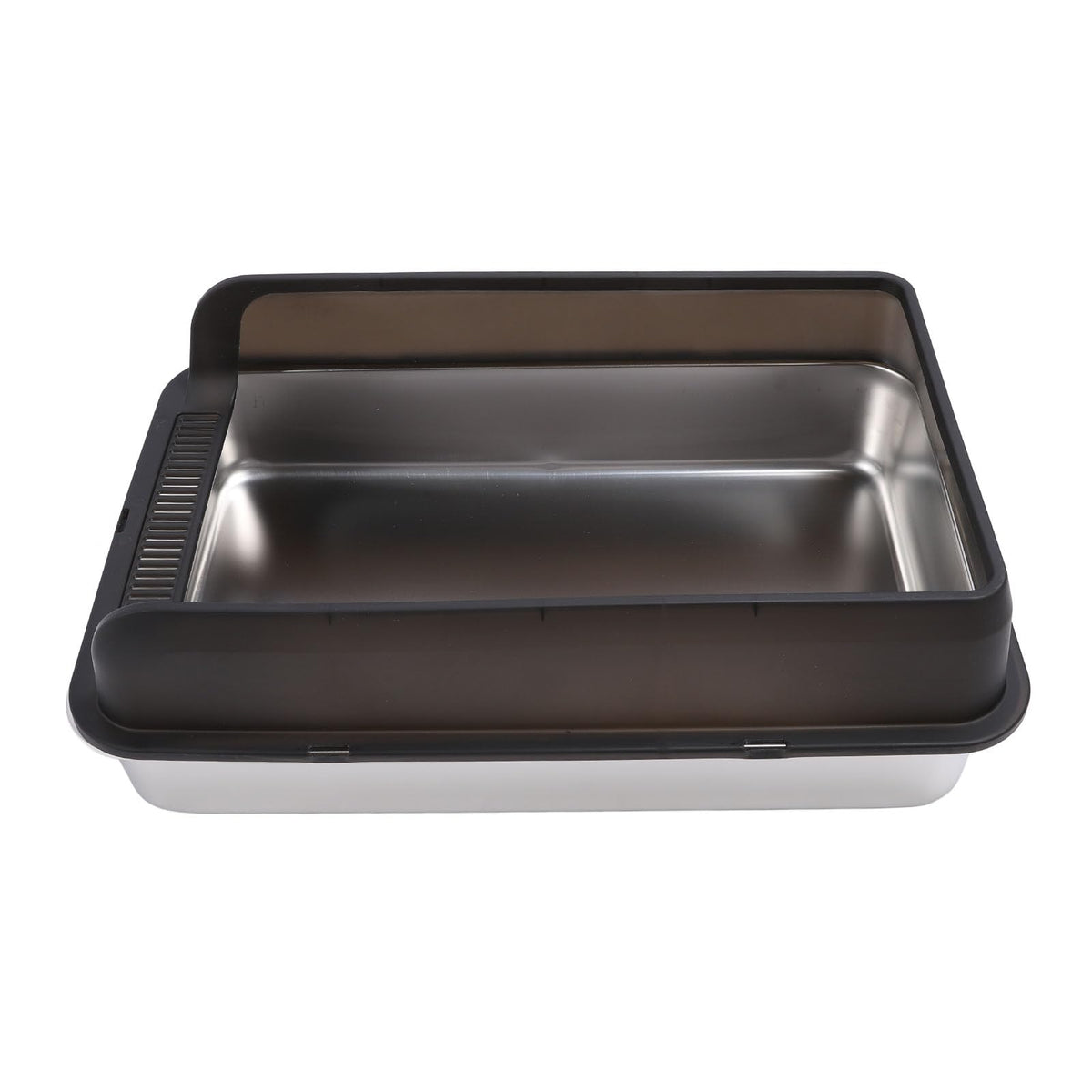 Stainless Steel Litter Box with Lid V50110