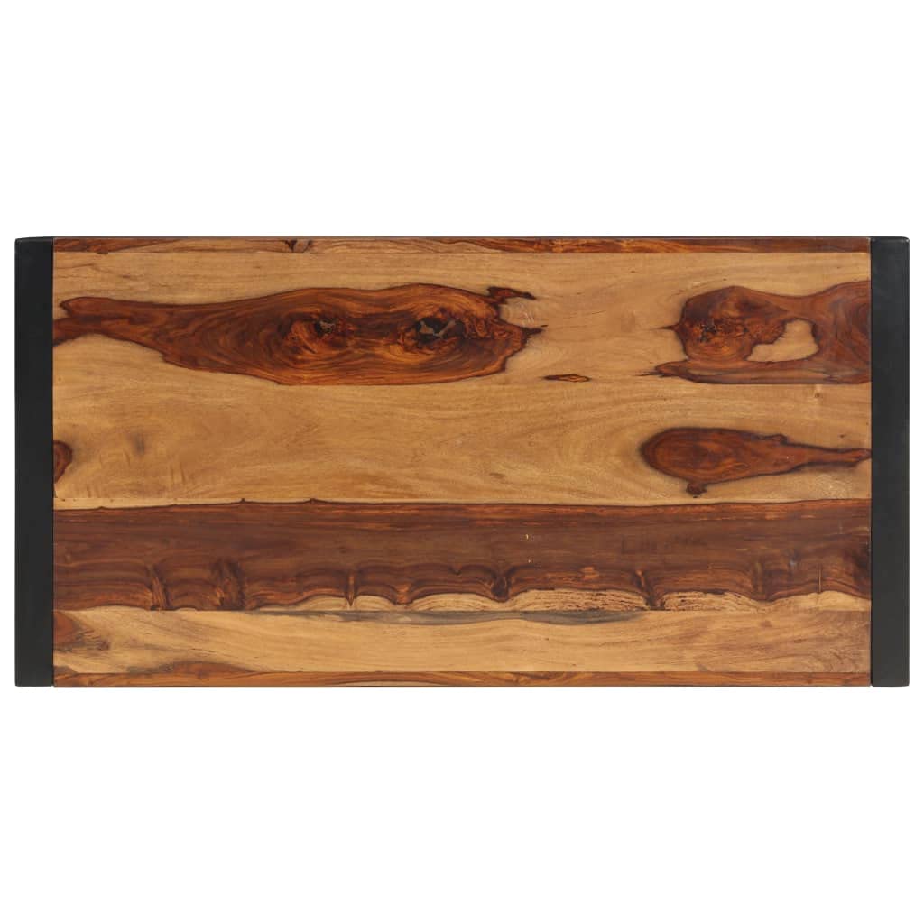 Brown Solid Sheesham Wood Coffee Table X541