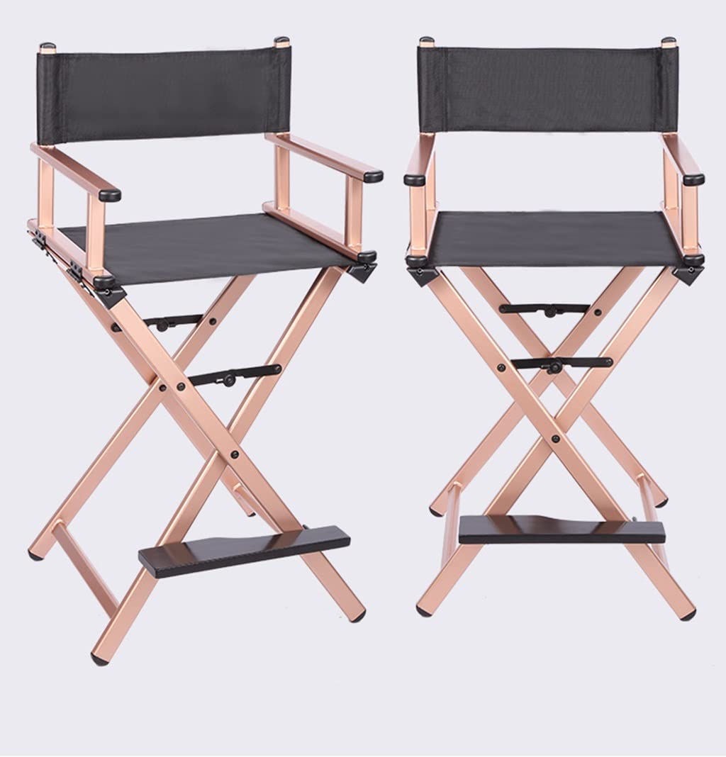 Portable Aluminum Folding Makeup Chair A71557