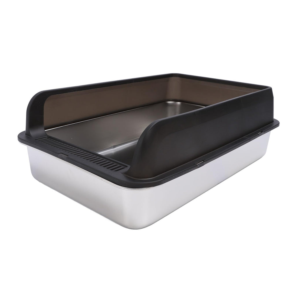 Stainless Steel Litter Box with Lid V50110