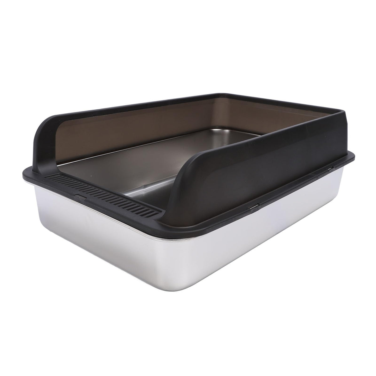 Stainless Steel Litter Box with Lid V50110