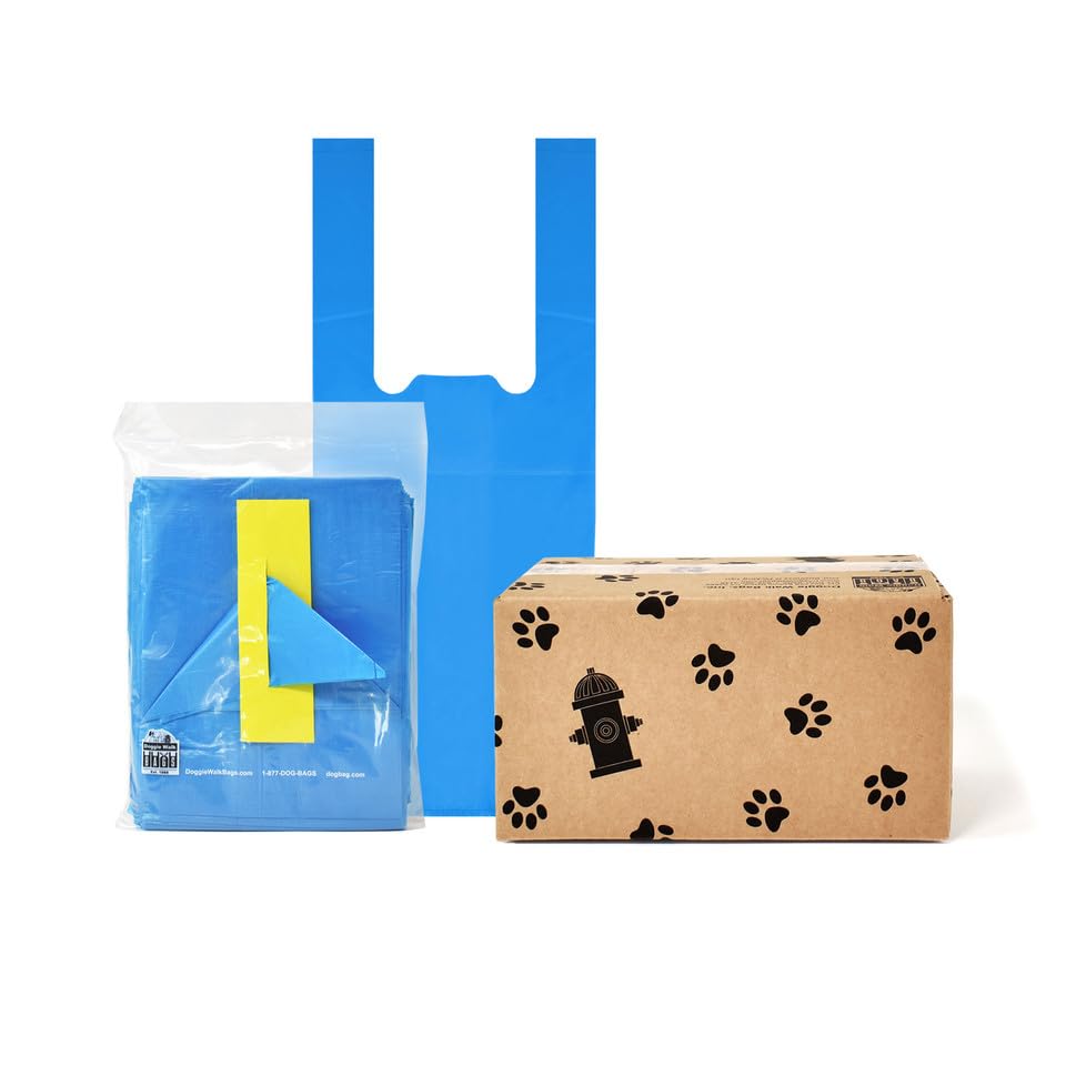 700 Tie-Handle Bags Blue H2009