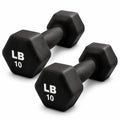 Neoprene Hexagon Dumbbells with Cast Ergo Handle G87767