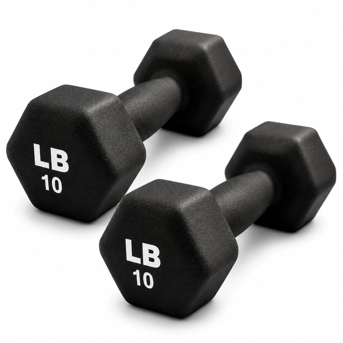 Neoprene Hexagon Dumbbells with Cast Ergo Handle G87767