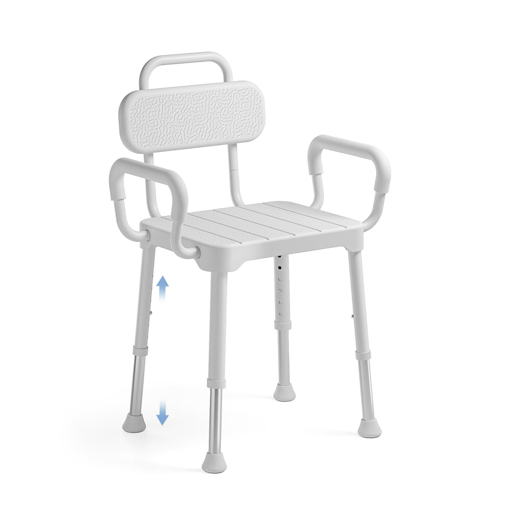 Shower Chair with Back & Arms D3475