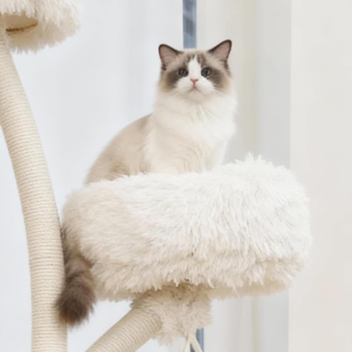 70" Multi-Level Cat Tree Tower with Plush Perches and Sisal Scratching Posts M4968