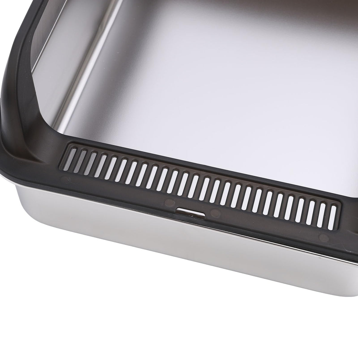 Stainless Steel Litter Box with Lid V50110