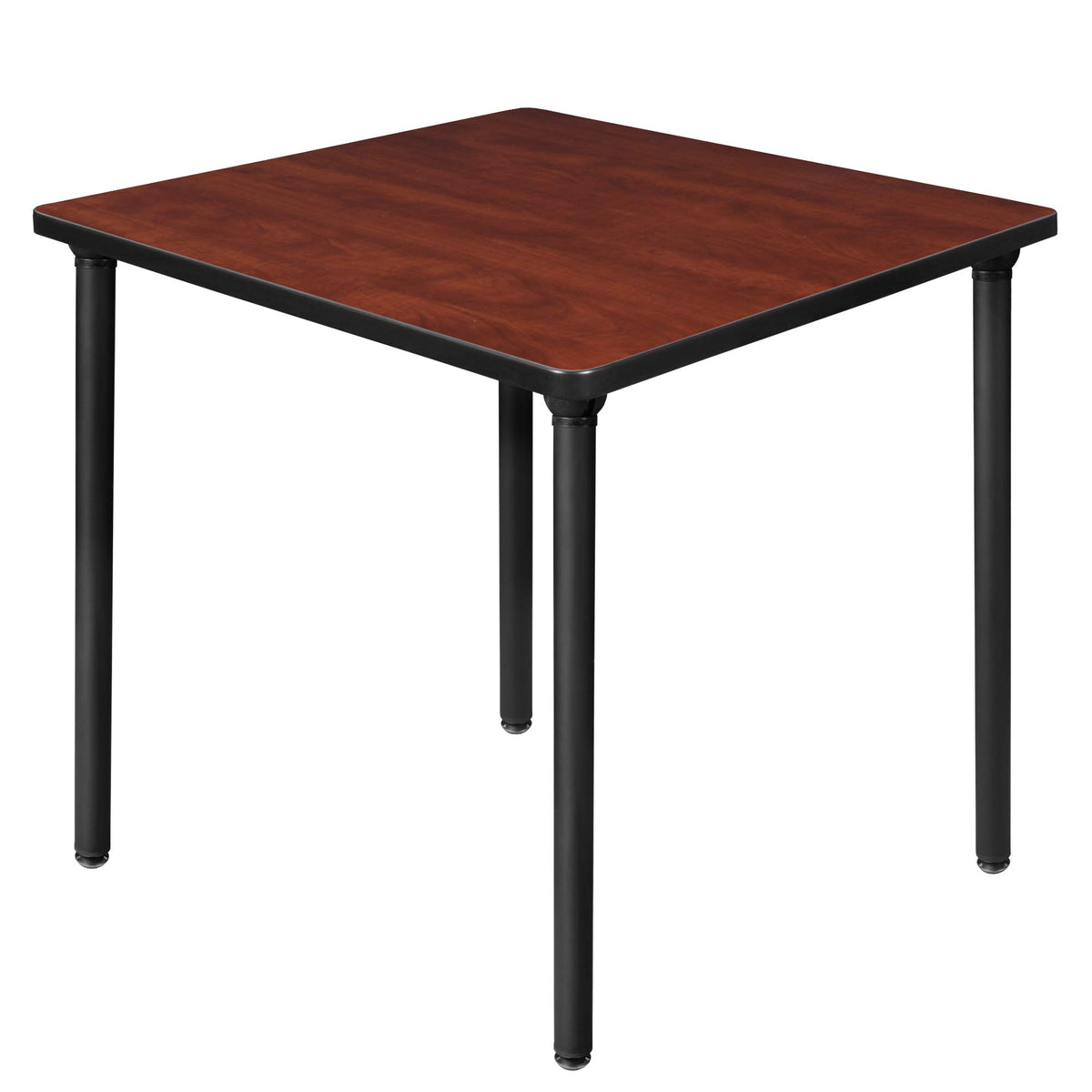 Small Square Breakroom Table with Black Folding Legs X986289