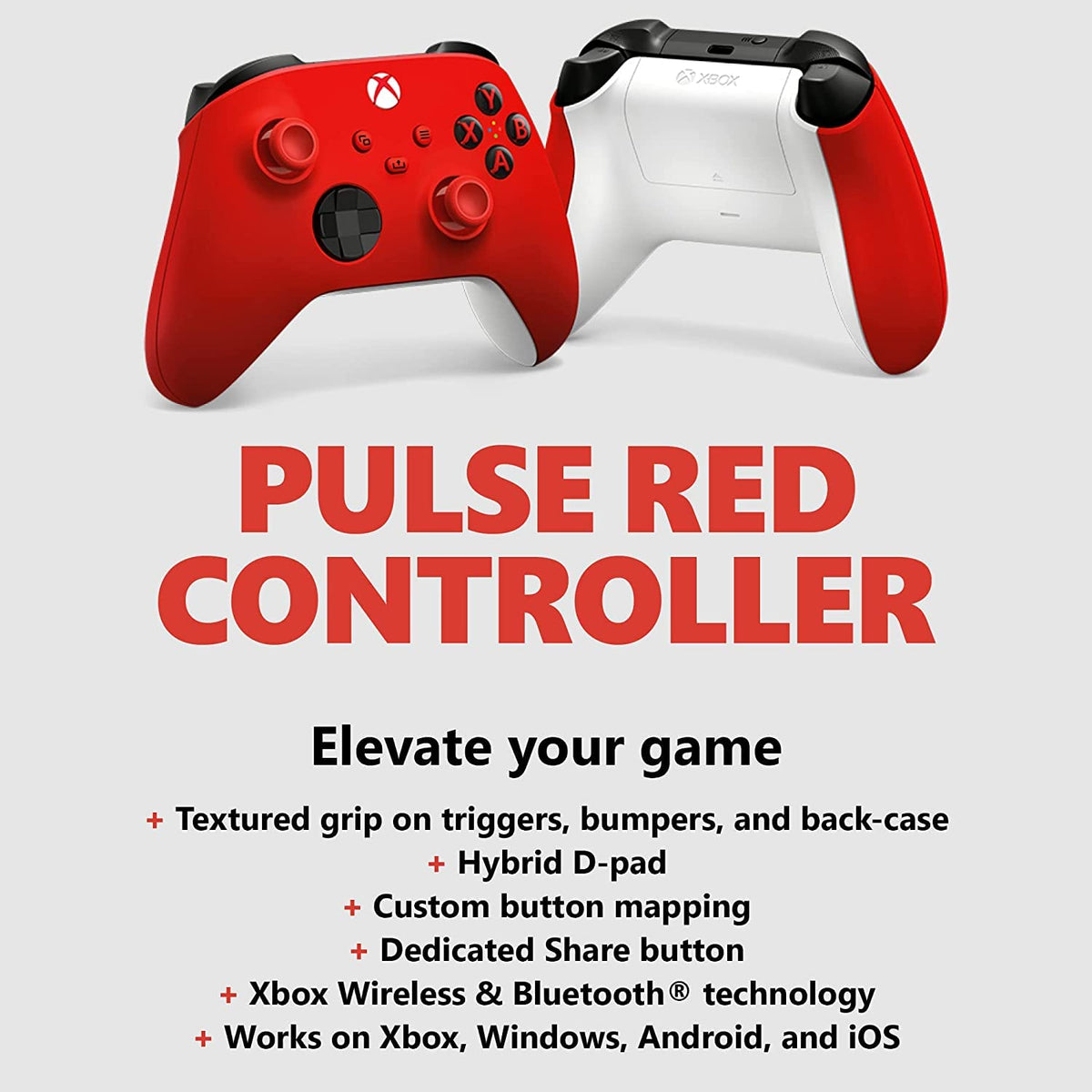 Wireless Gaming Controller Pulse Red B369