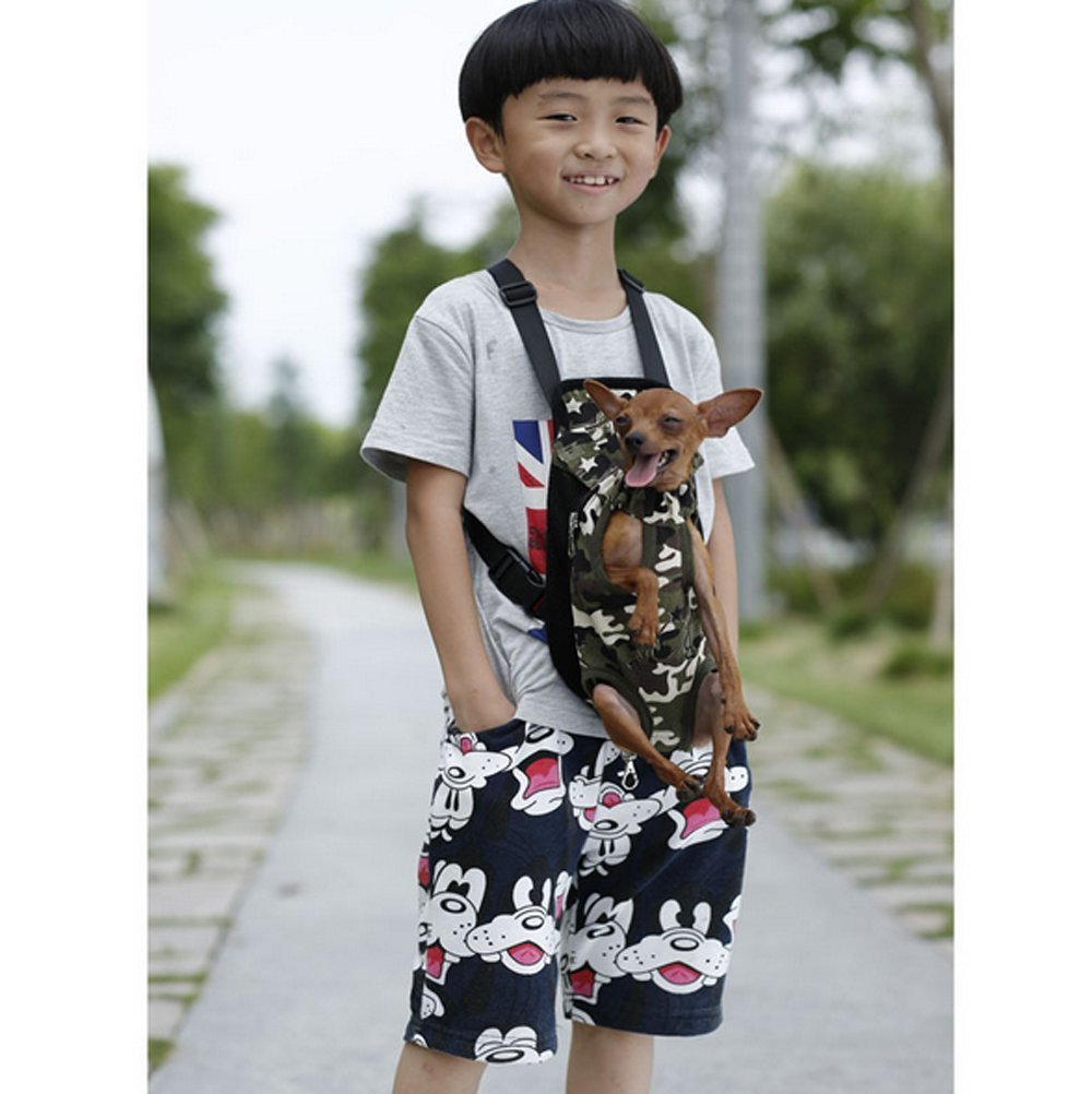 Canvas Cotton Five Holes Pet Carrier Backpack Z2733