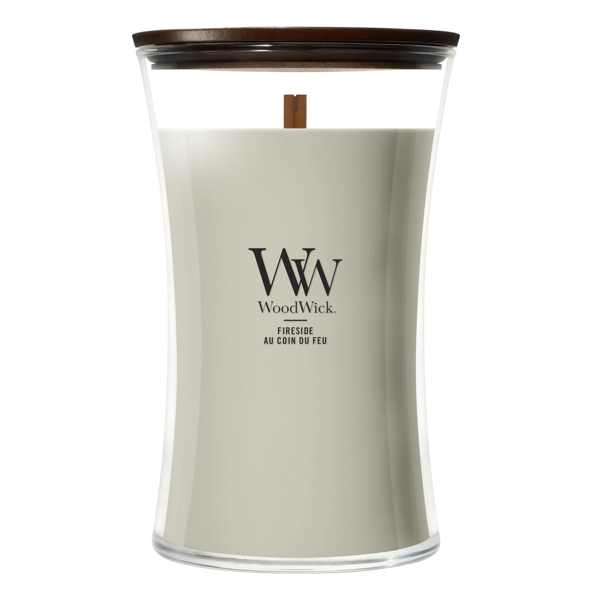 Large Scented Candle with Crackling Wick J72287