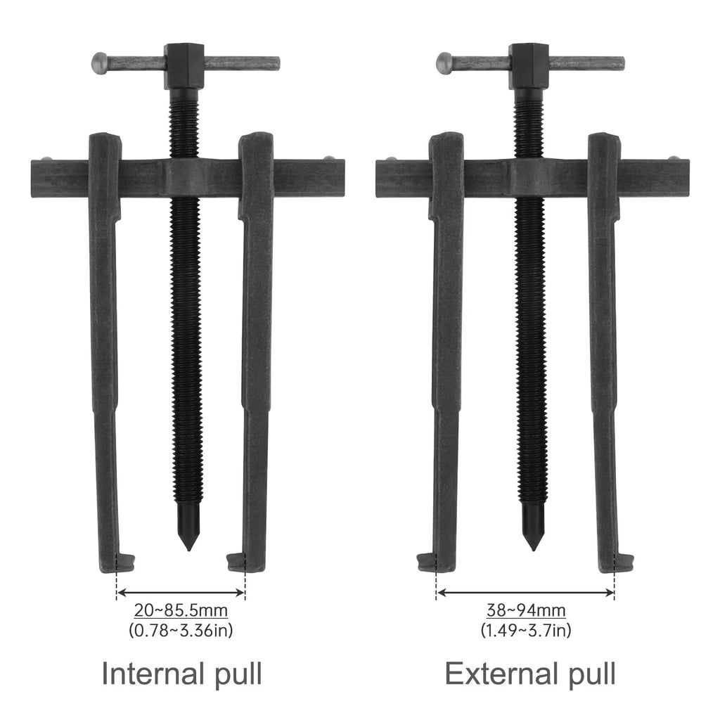 Adjustable Two Jaw Carbon Steel Bearing Puller 8 inch K251190