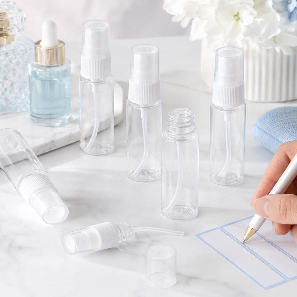 8 Pcs 0.5 Oz Fine Mist Travel Spray Bottles G474