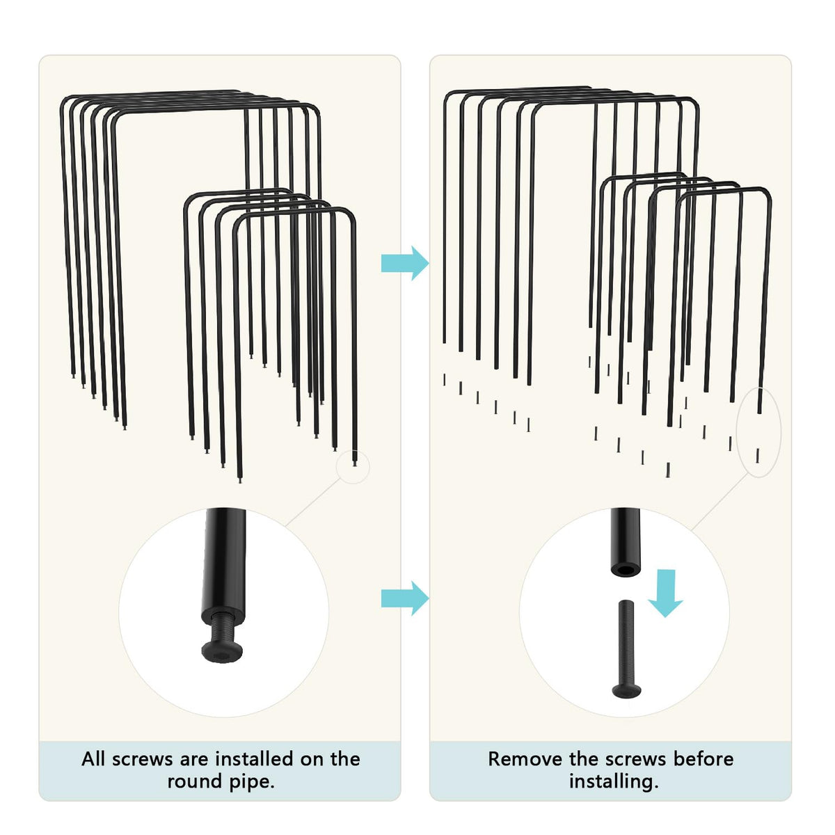 Art Canvas Storage Rack with Wheels I638993