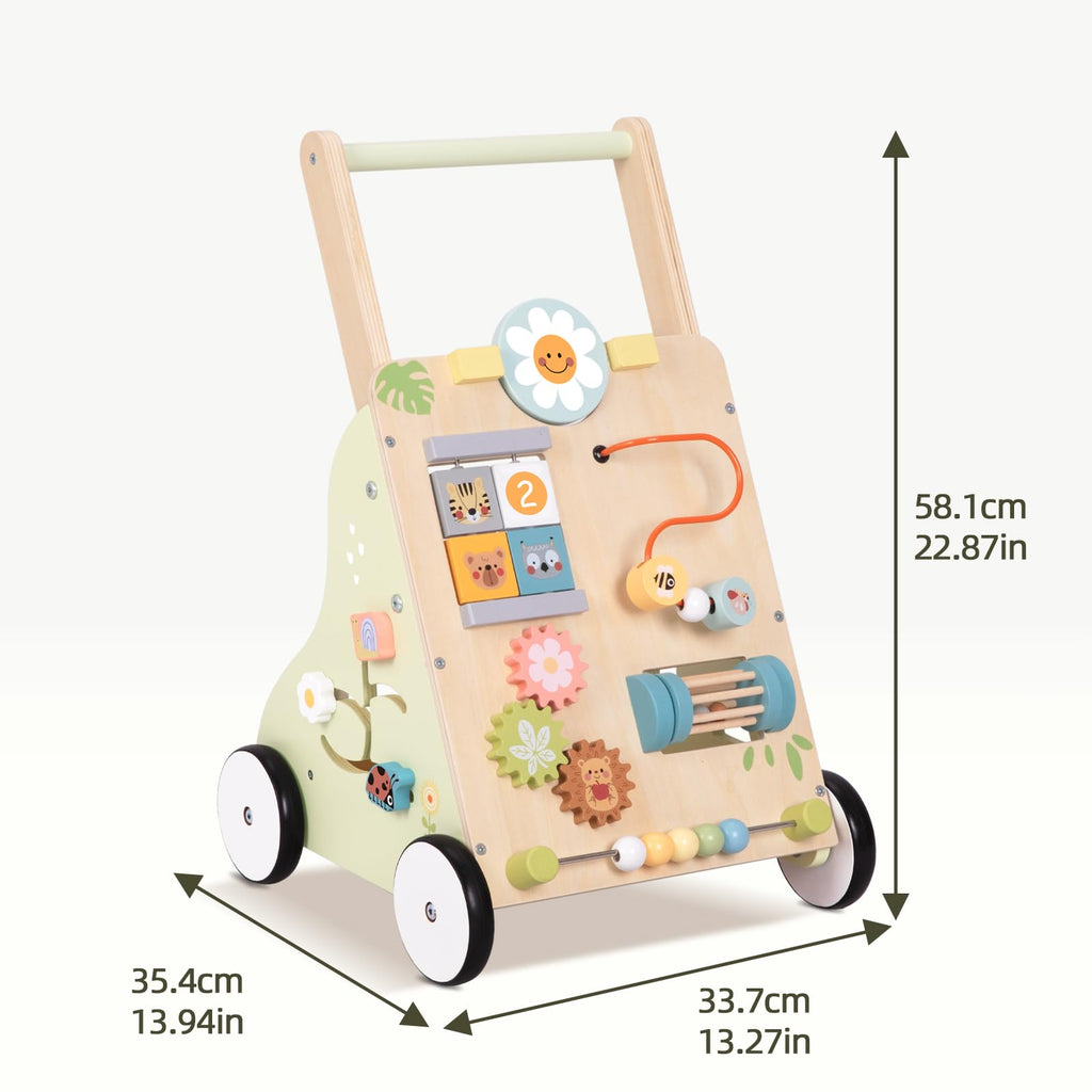 Wooden Baby Walker with Wheels G204