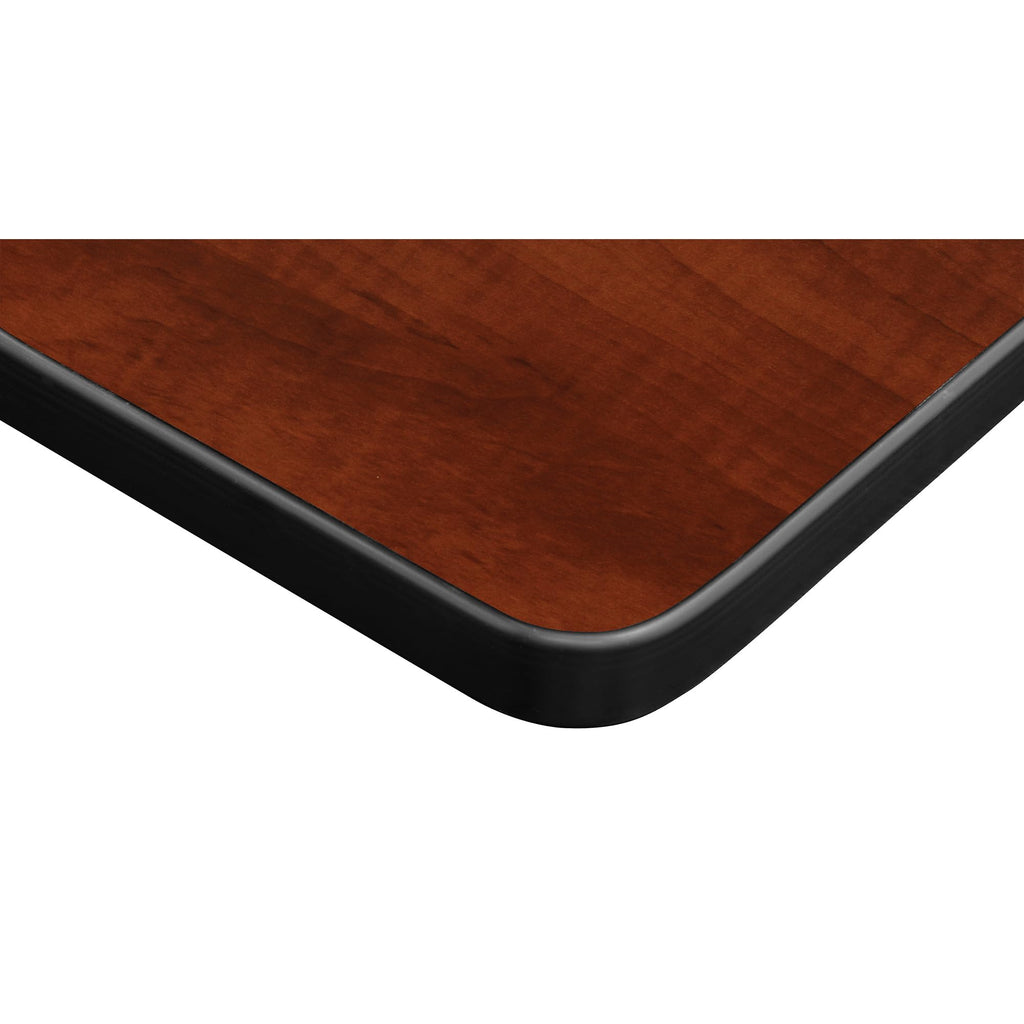 Small Square Breakroom Table with Black Folding Legs X986289
