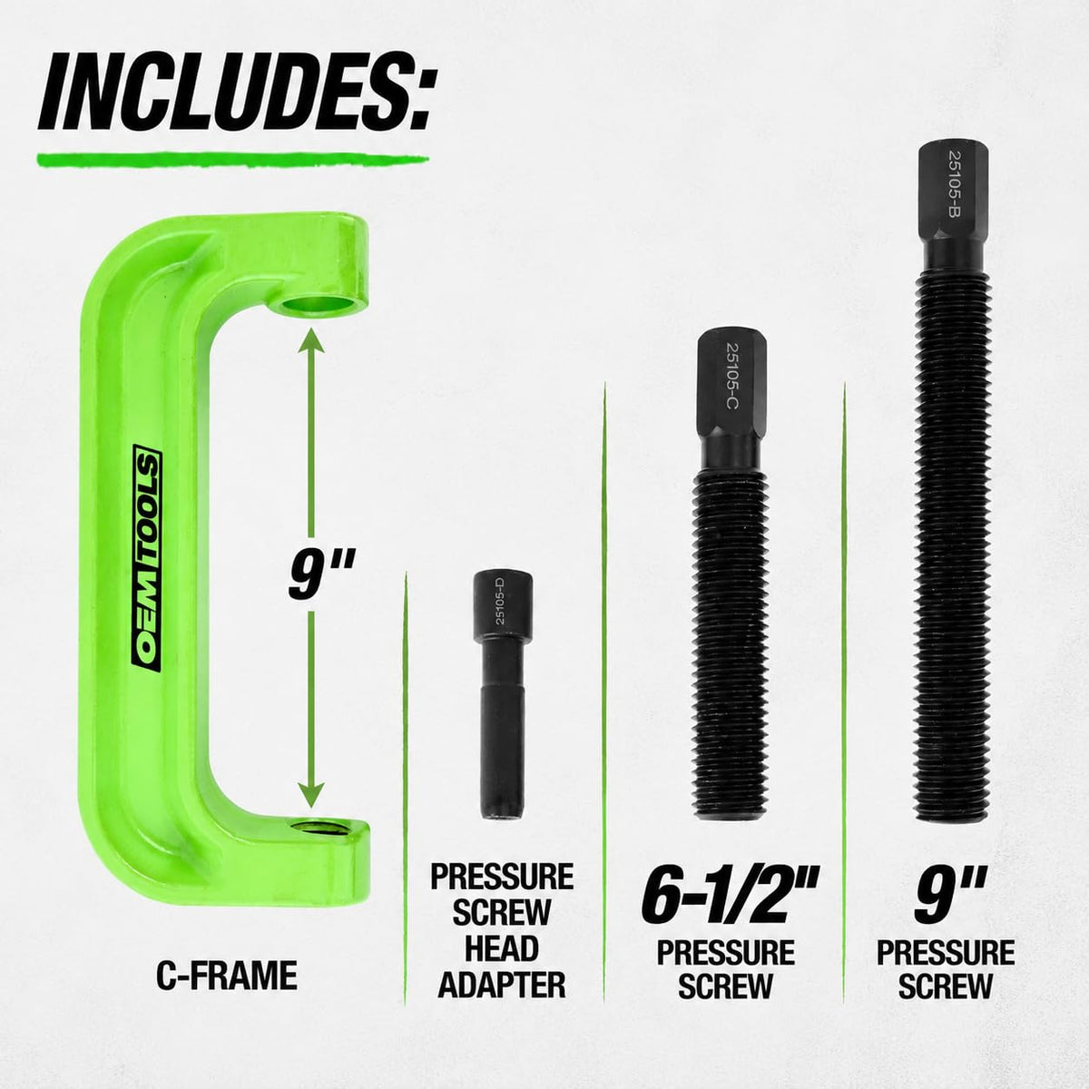 XL C-Frame Ball Joint Press Kit V8081