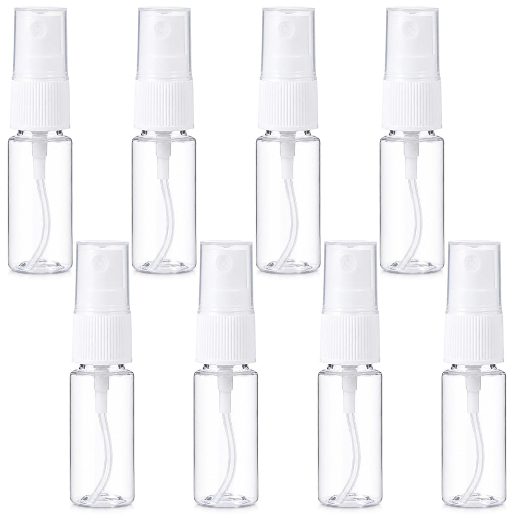 8 Pcs 0.5 Oz Fine Mist Travel Spray Bottles G474