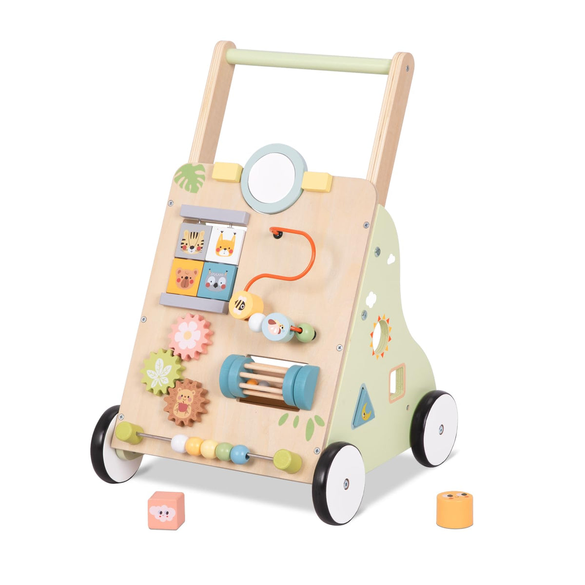 Wooden Baby Walker with Wheels G204