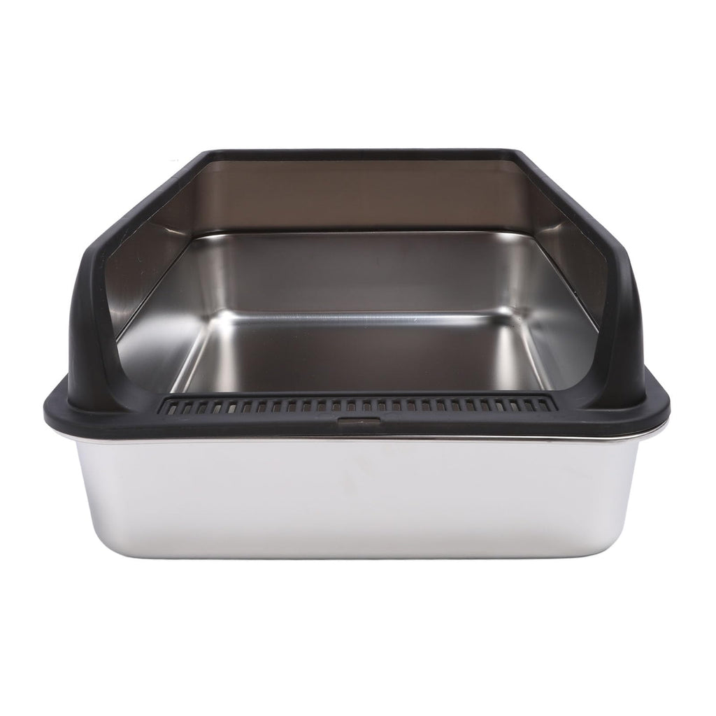 Stainless Steel Litter Box with Lid V50110