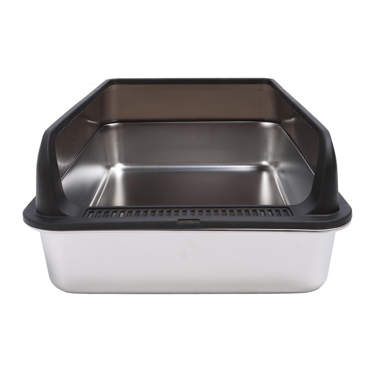 Stainless Steel Litter Box with Lid V50110