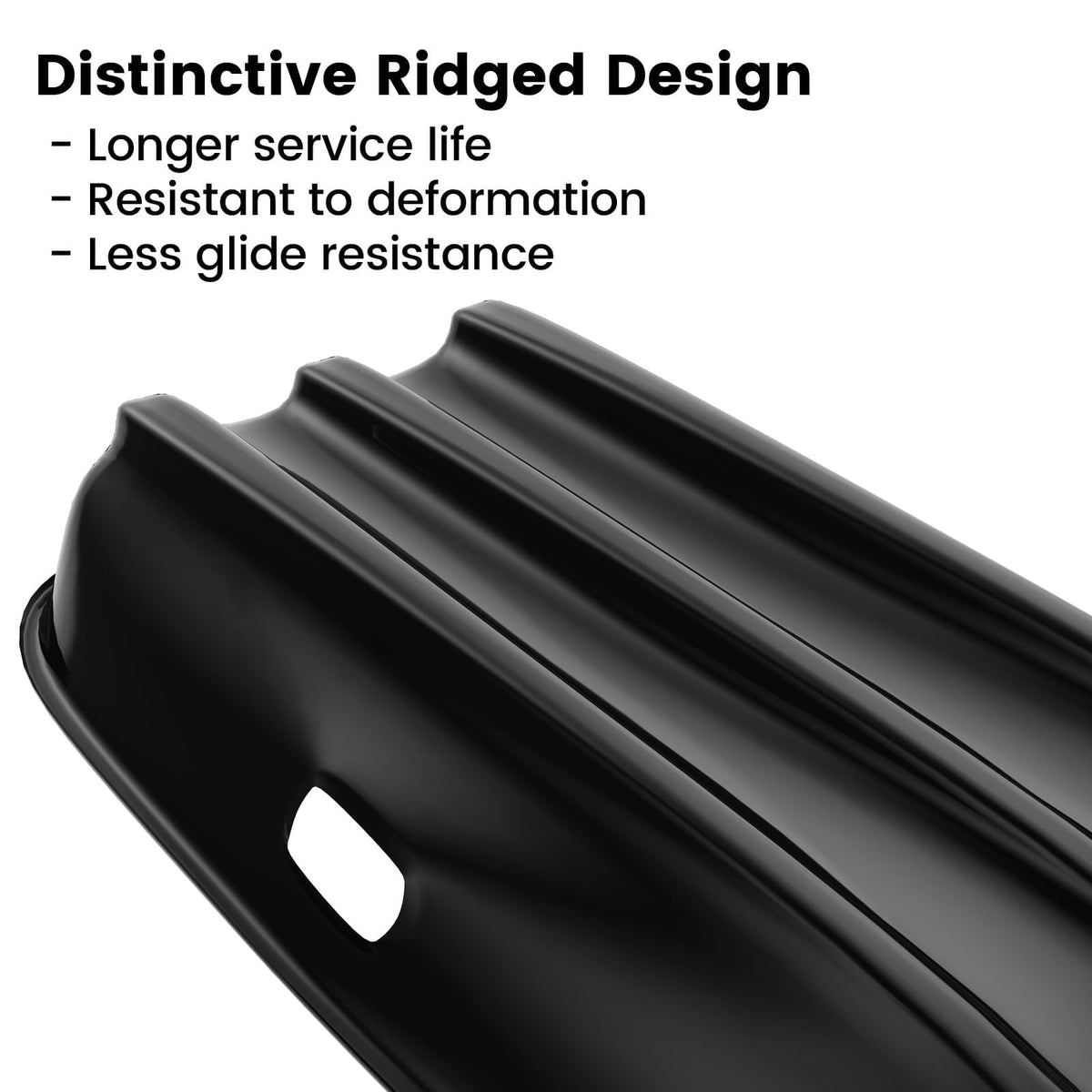 Cold-Resistant Plastic Toboggan Sled with Pull Rope D890