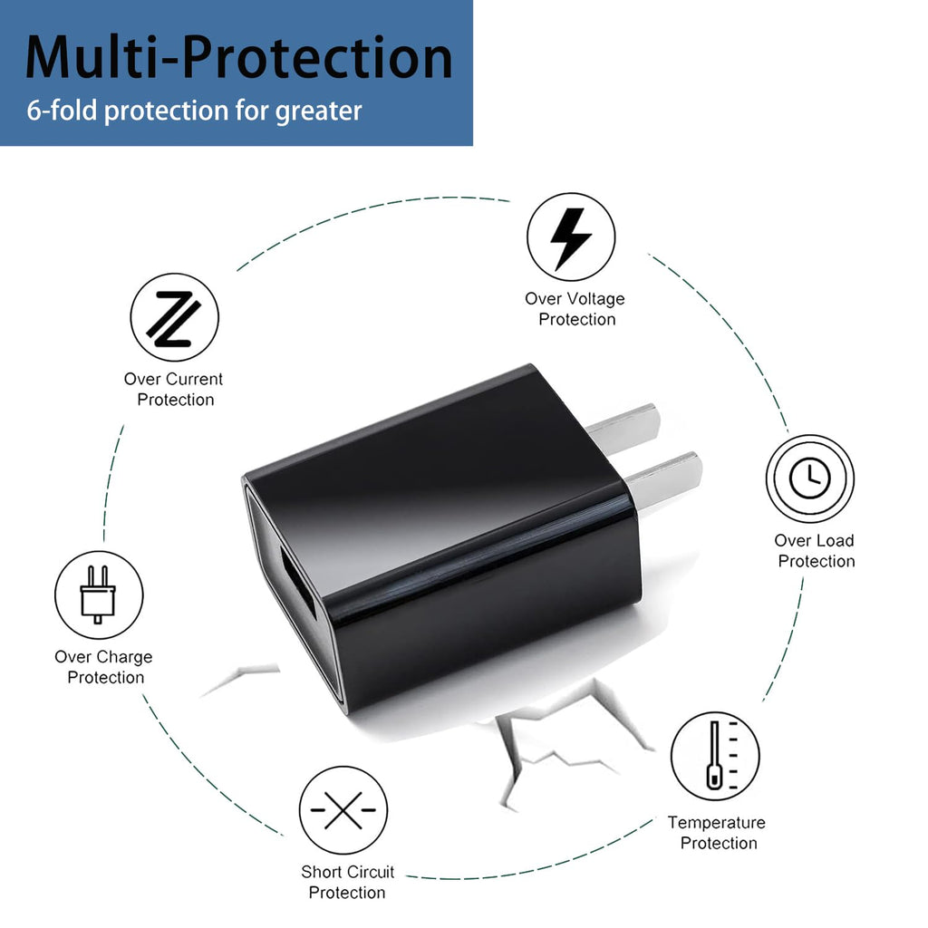 5V USB Wall Charging Power Adapter A7190