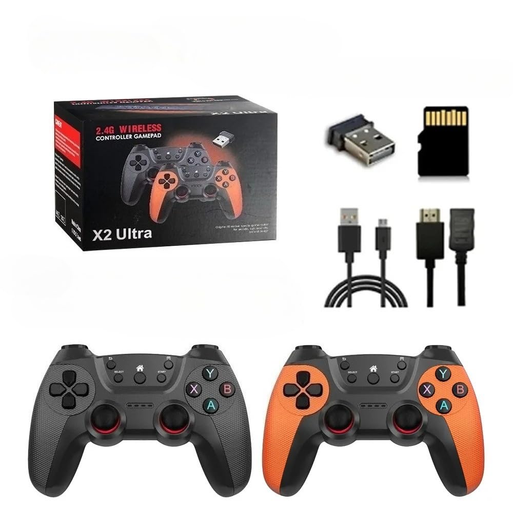 4K Plug & Play Retro Game Console with 64GB Storage Z707