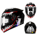 Full Face Motorcycle Helmet with Internal Tinted Visor C9951