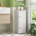 White Bathroom Storage Cabinet with 2 Doors Q141218