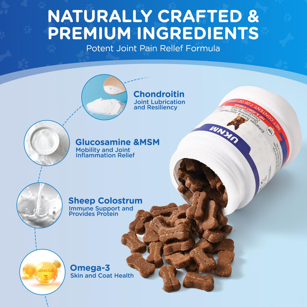 Chicken Flavor Dog Joint Support Chews G833
