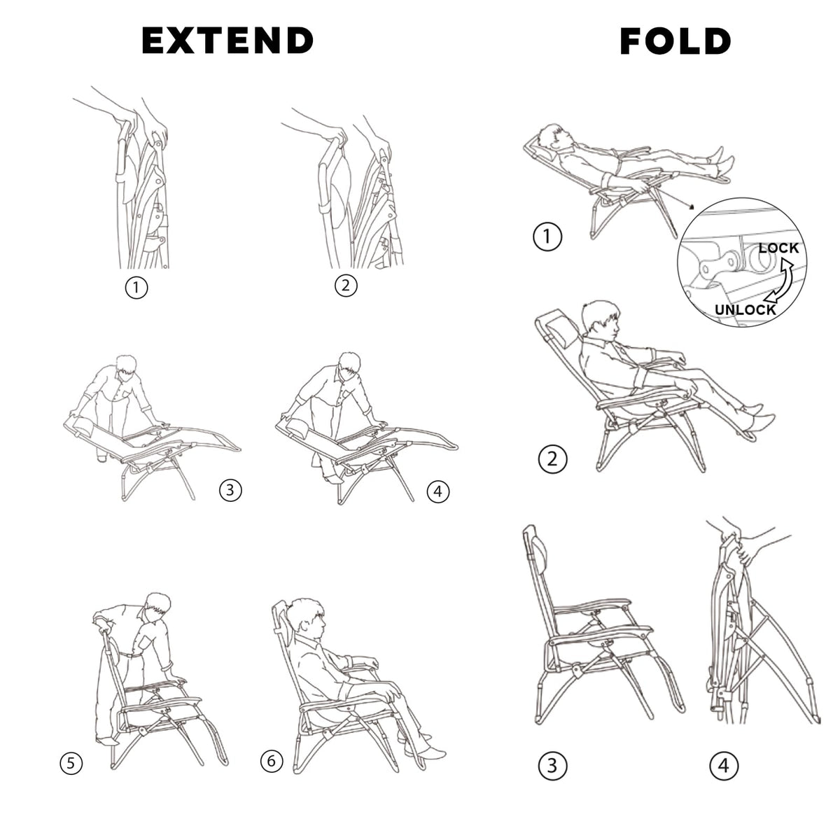 Oversized Zero Gravity Chairs Set of 2 I2011
