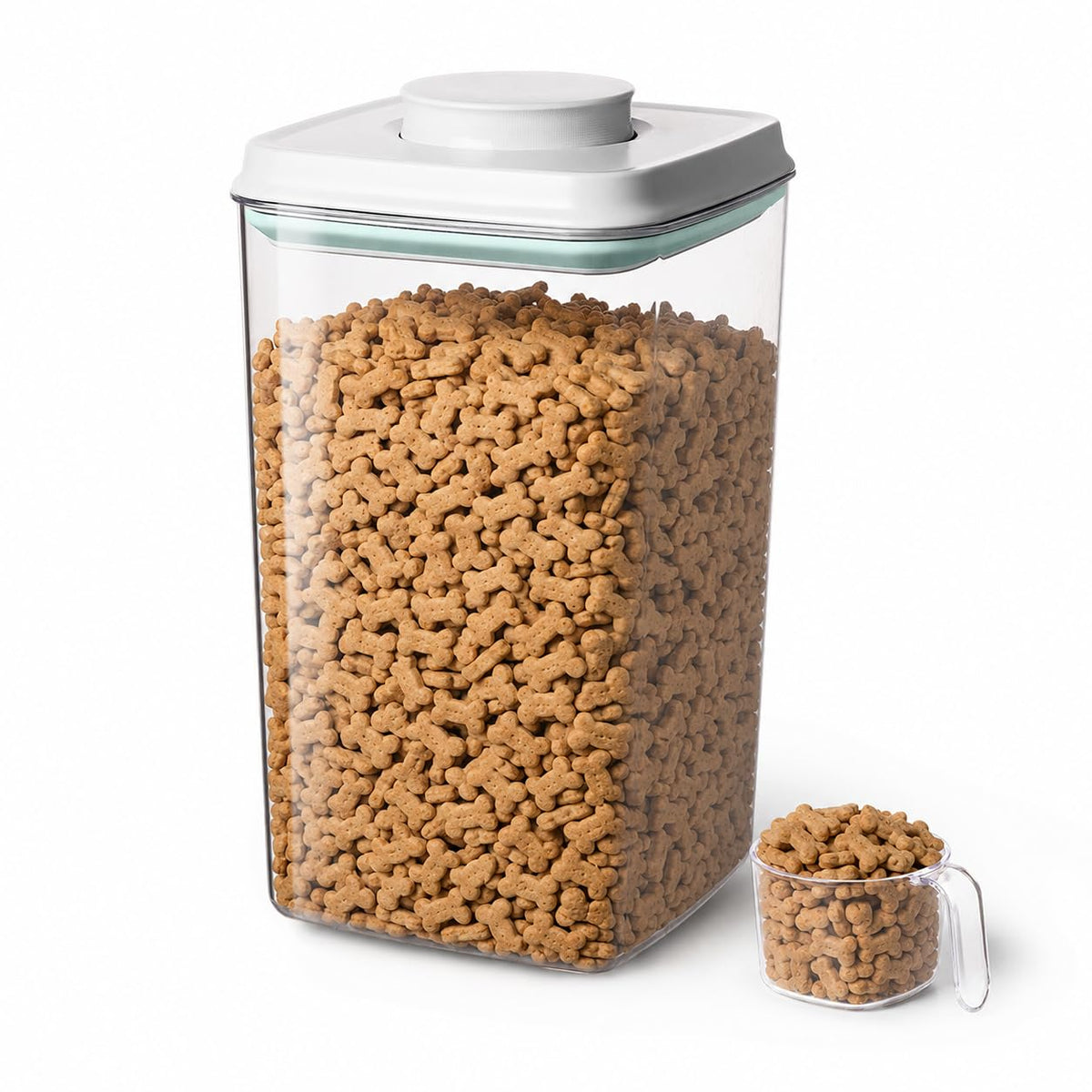 Airtight Dog Food Storage Container with Scoop W8078