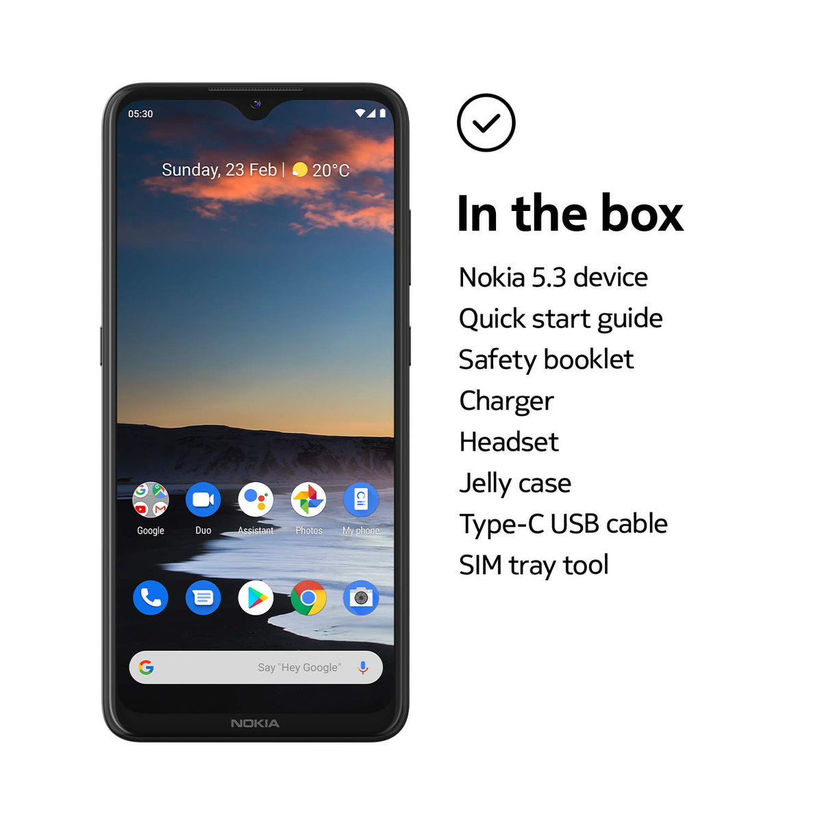 Unlocked Smartphone 4/64GB Charcoal Z74150