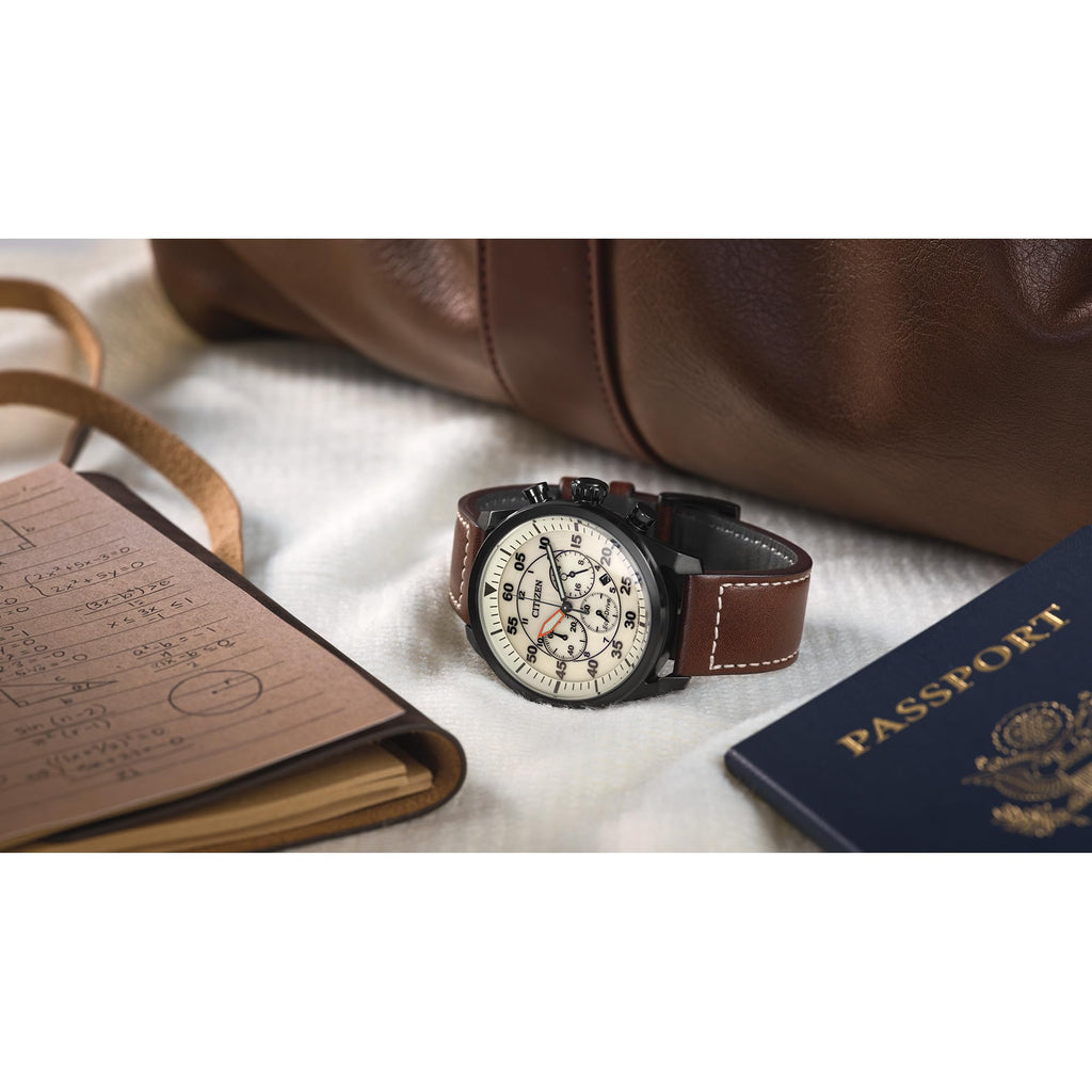 Eco-Drive Chronograph Sport Casual Watch I238