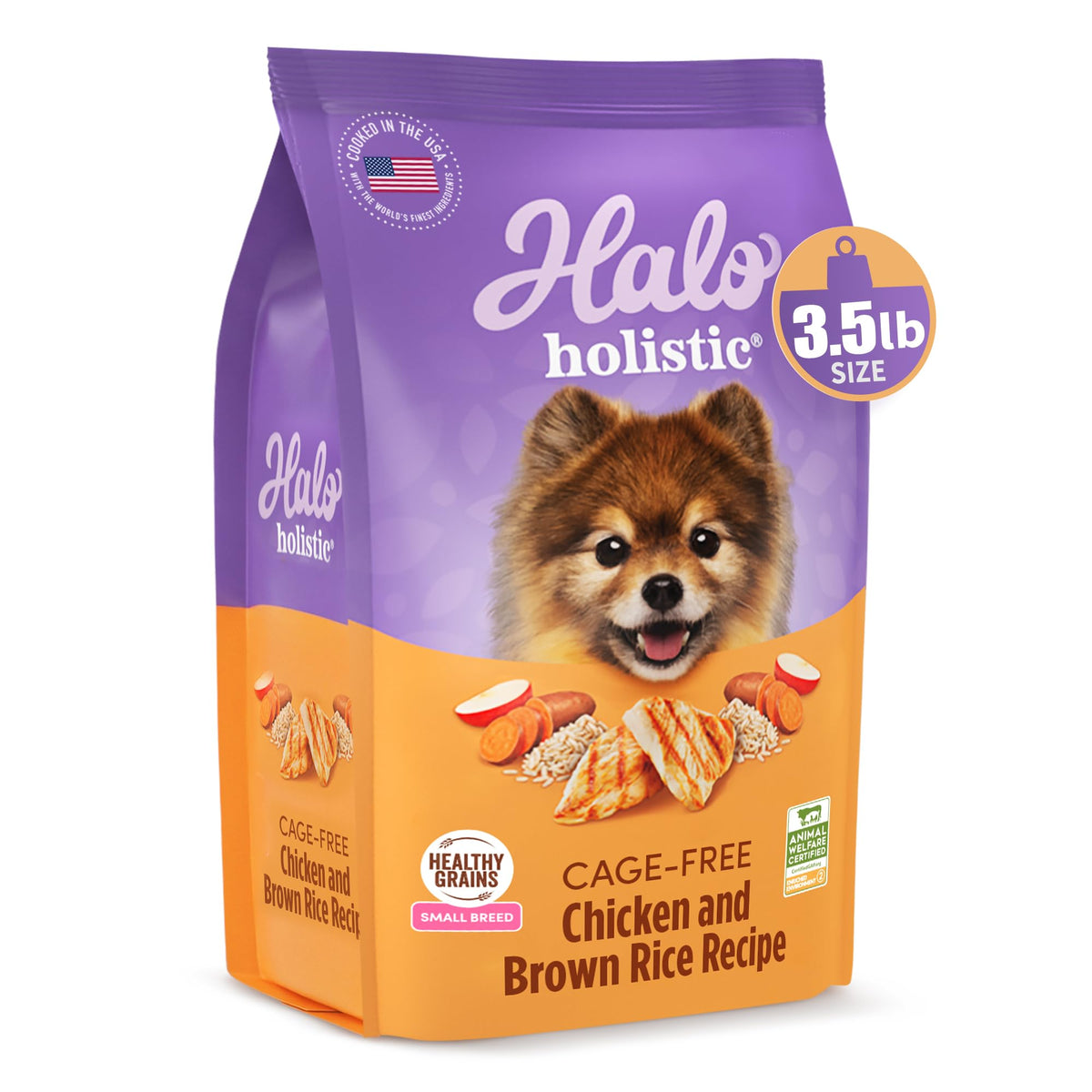 Small Breed Chicken & Brown Rice Dog Food 3.5 lb G994809