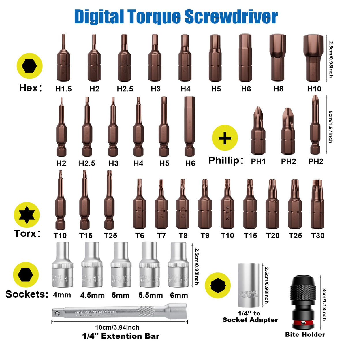 Digital Torque Screwdriver X559