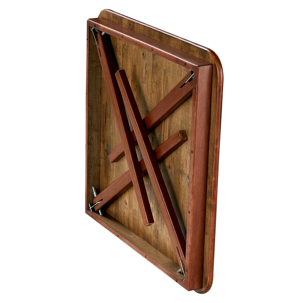 Fruitwood Wood Folding Table I38809