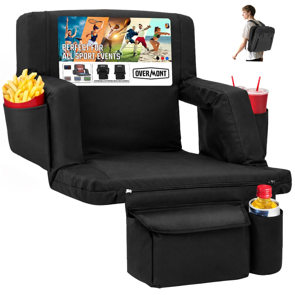 Stadium Seat with Back Support and Armrests J470187