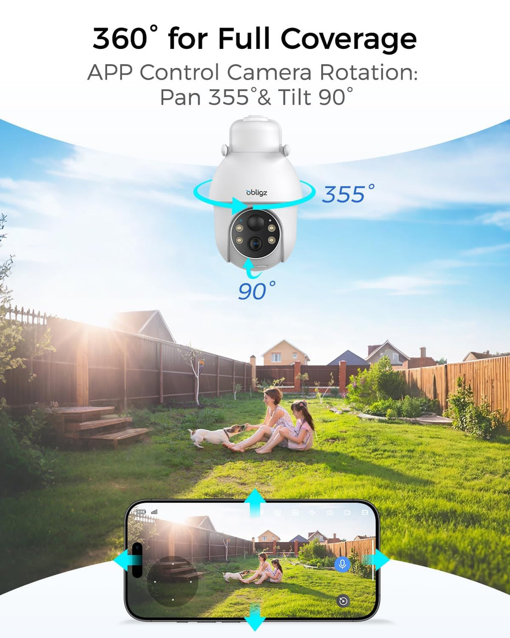 4MP Solar Camera Outdoor Wireless B564541