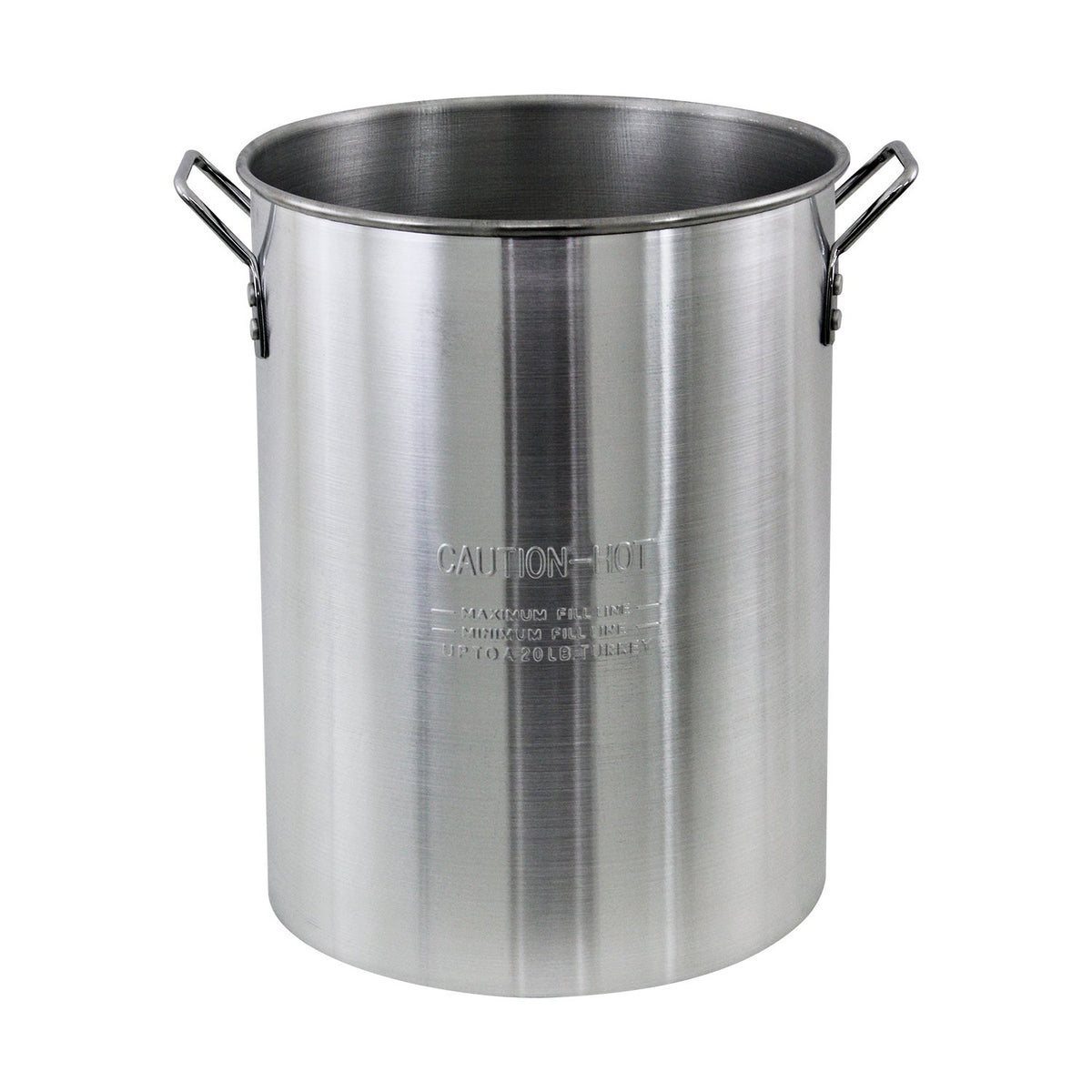 Aluminum 30 Quart Stock Pot with Strainer Basket E744871