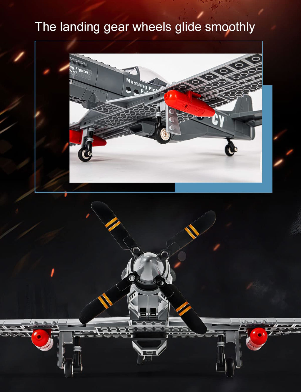 Building Block Set 258 Pieces C2358