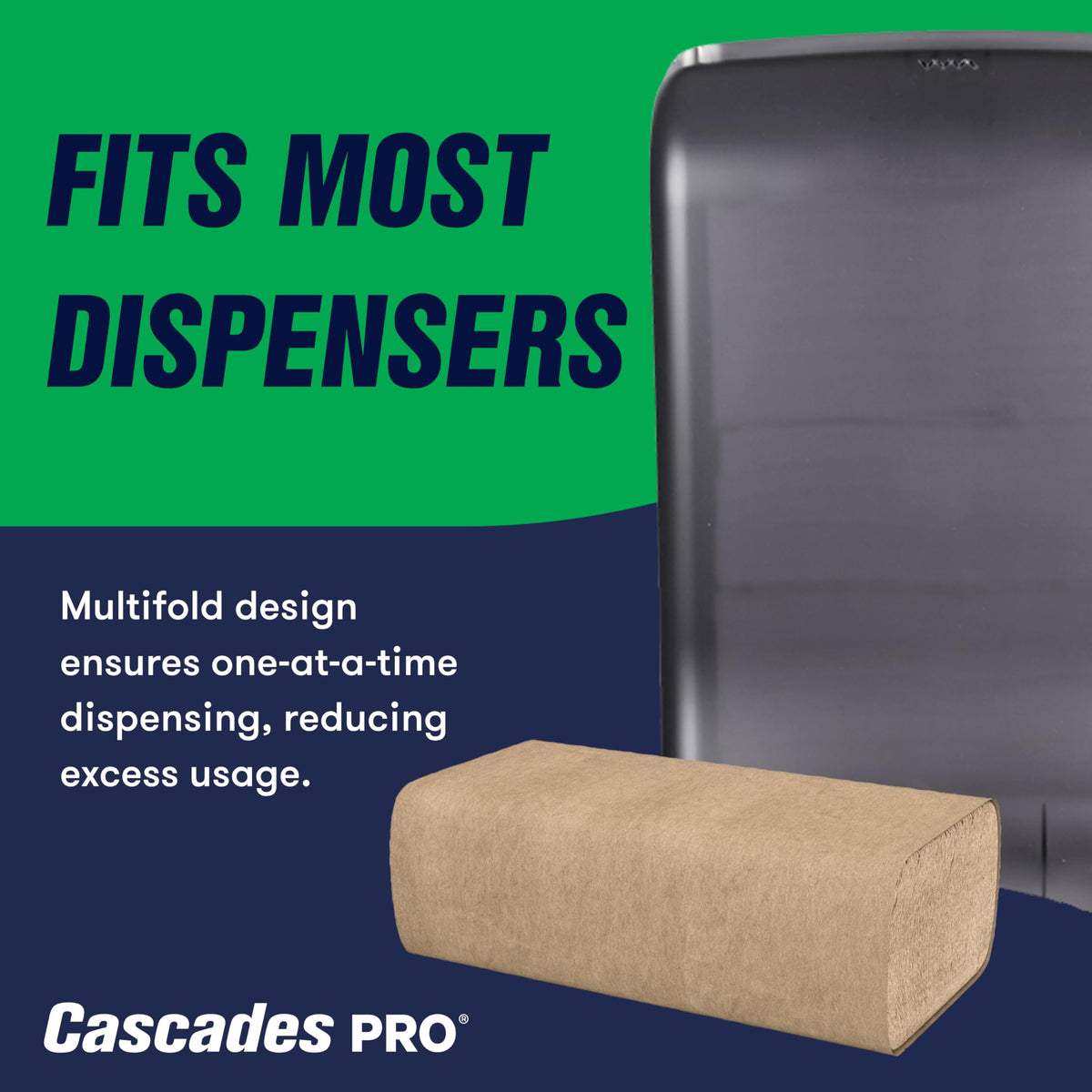 Multifold Paper Towels 250 Sheets 16 Packs Natural Brown B18630