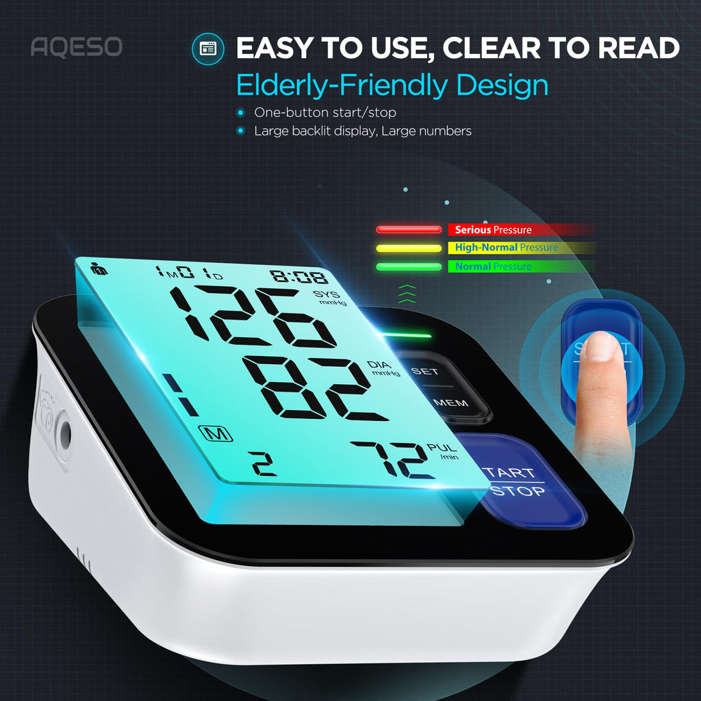 Automatic Digital Blood Pressure Machine with 2 Size Cuffs H52303