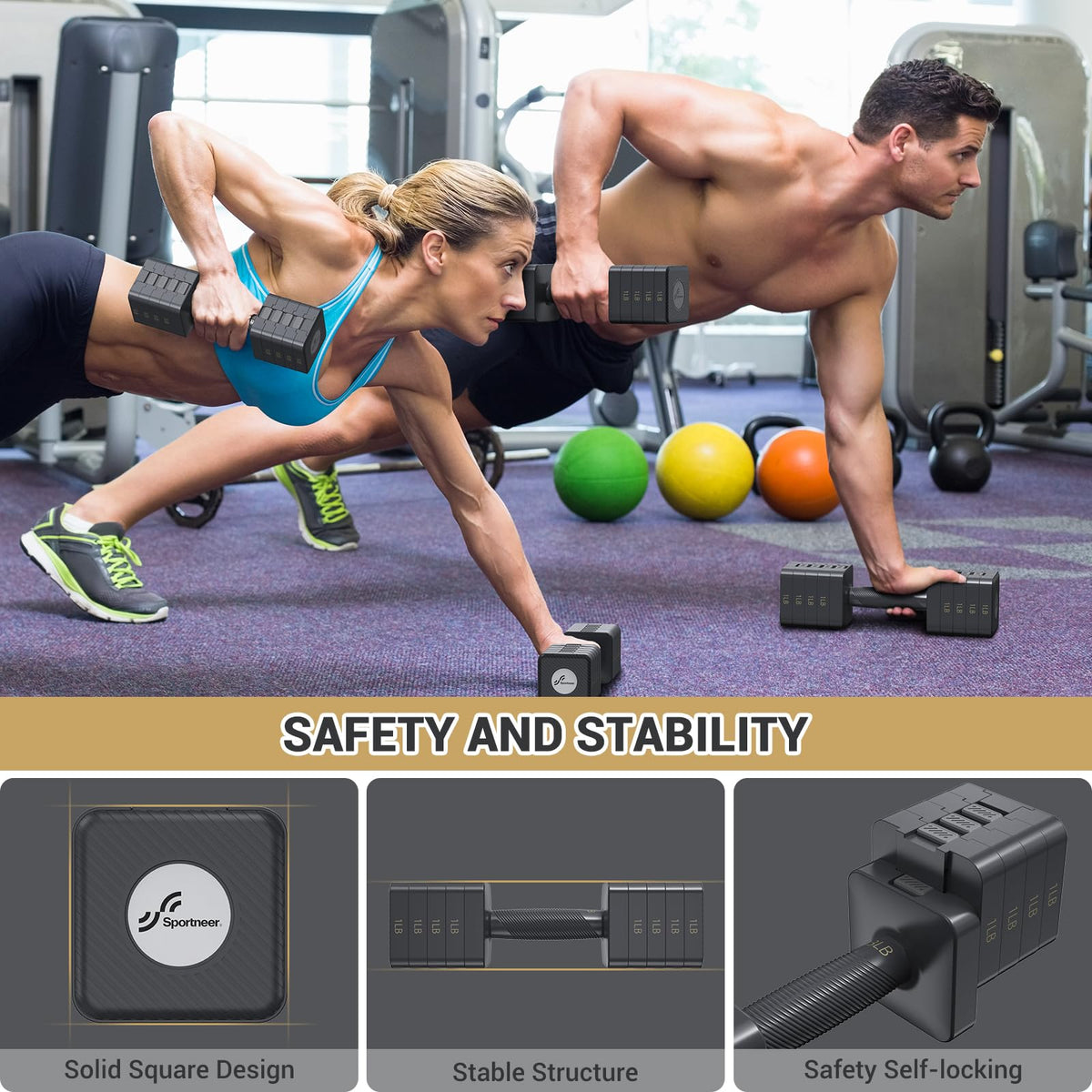 Adjustable Ankle Weights with Dumbbells W3159
