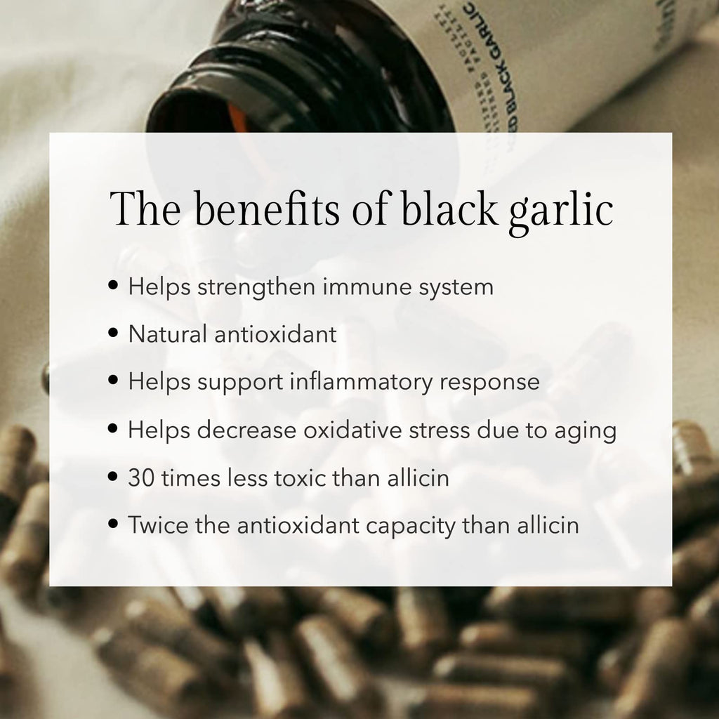 Black Garlic 60 Capsules W106452